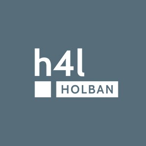 logo HOLBAN fundal colorat