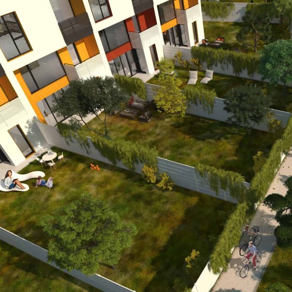 h4l THE VILLAGE, pentru cei care vor mai mult, h4l, home 4 life, randare exterioară