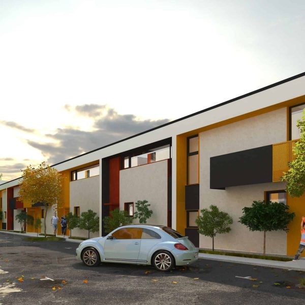 h4l THE VILLAGE, pentru cei care vor mai mult, h4l, home 4 life, randare exterioară, patrata
