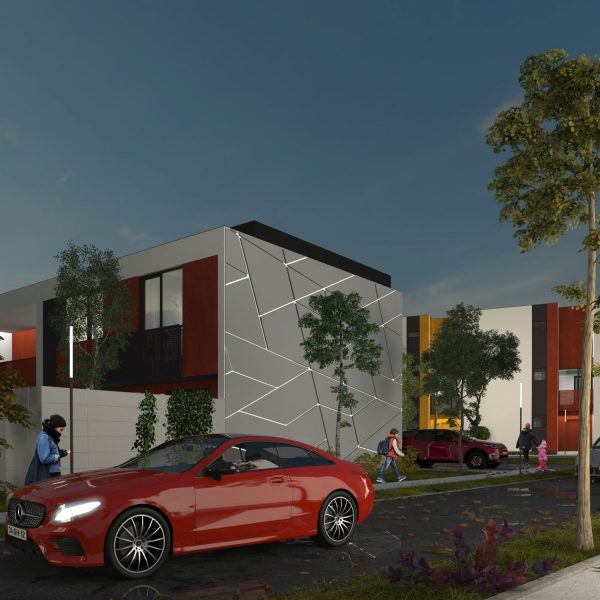 h4l THE VILLAGE, pentru cei care își doresc mai mult, h4l, home 4 life (7) h4l THE VILLAGE, for those who want more, h4l, home 4 life, exterior rendering, square